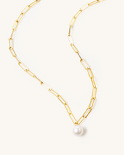 Round Pearl Parker Necklace, 12-13mm, 4A