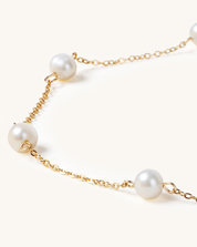 Pearl Dewdrop Necklace, 4 - 5mm, 3A - PERLVOYA