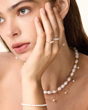 Quick Chic Pearl Ring, 3 - 4mm, 3A - PERLVOYA