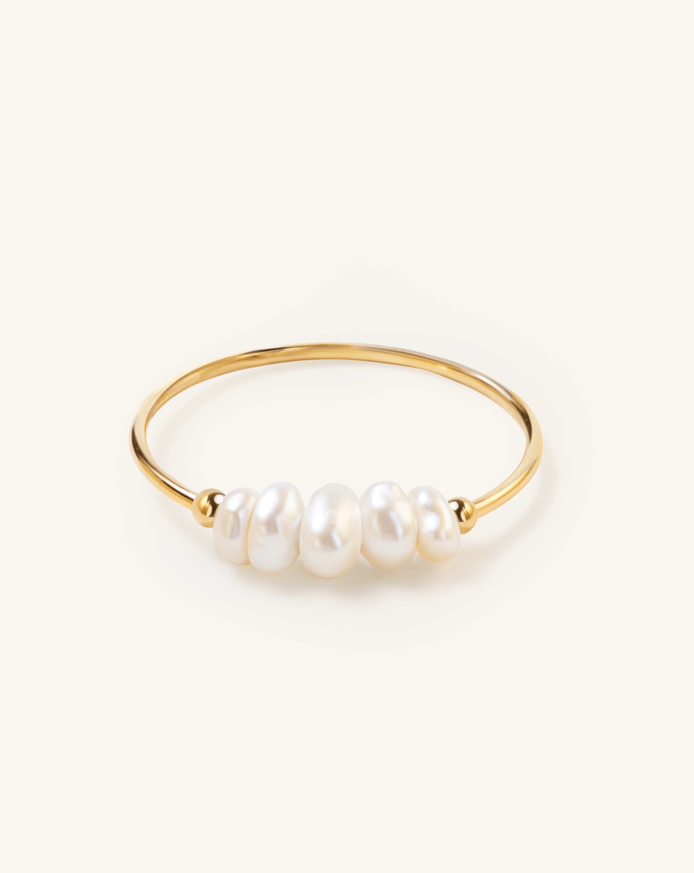 Quick Chic Pearl Ring, 3 - 4mm, 3A - PERLVOYA