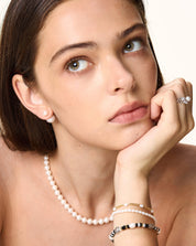 Reversible Charm Pearl Earring, 11 - 12mm, 7 - 8mm, 5A - PERLVOYA