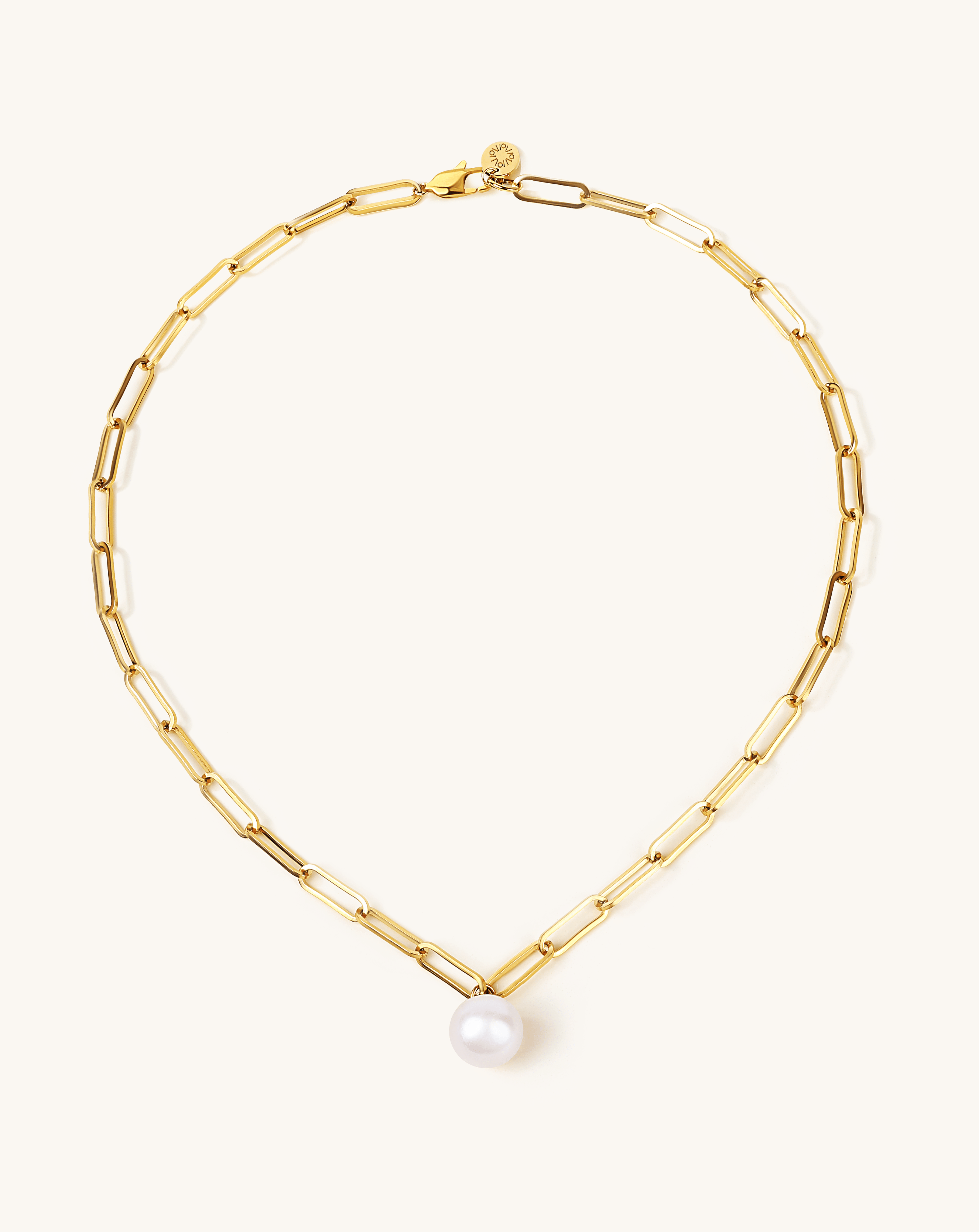 Round Pearl Parker Necklace, 12 - 13mm, 4A - PERLVOYA