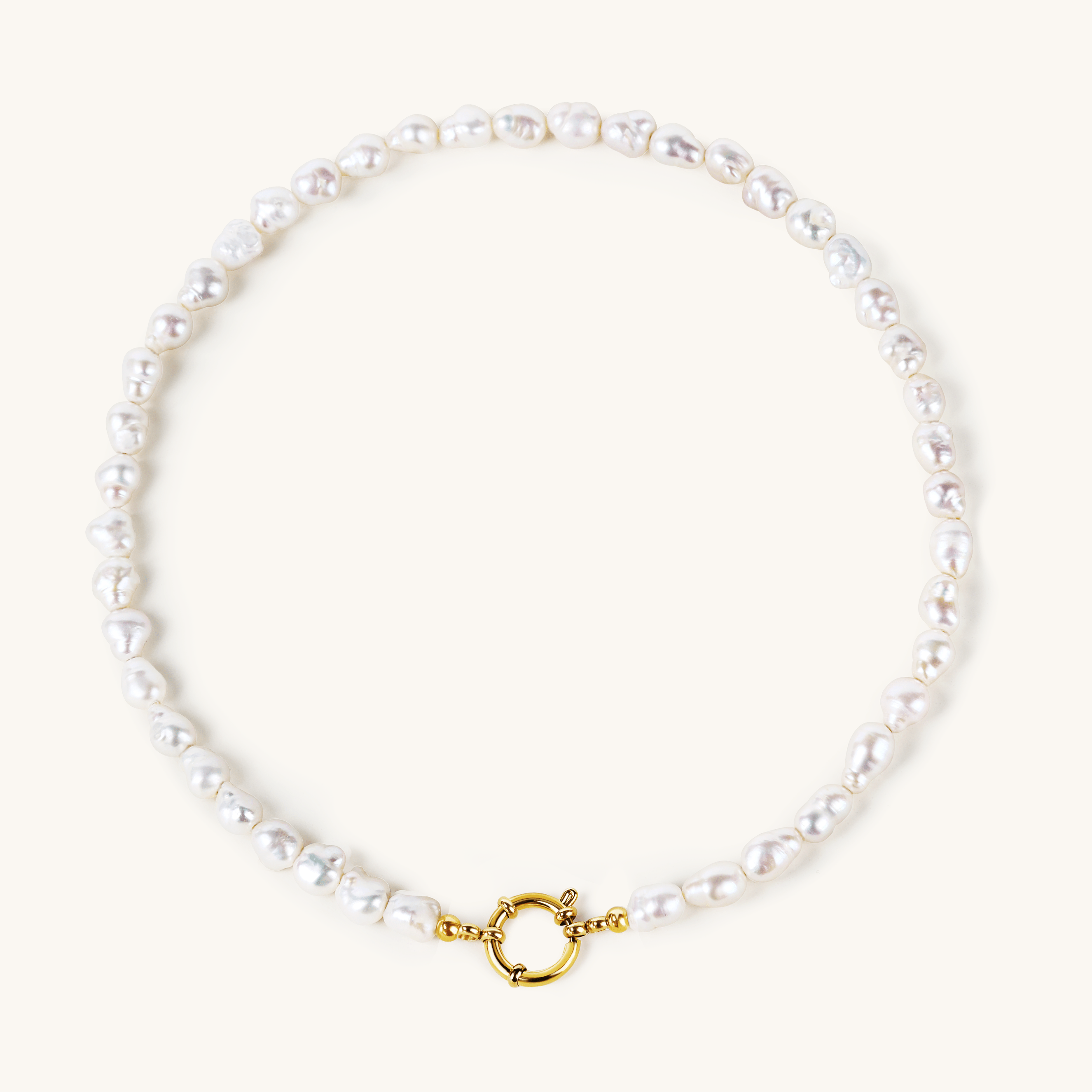 Unique Baroque Pearl Necklace, 7 - 9mm, 3A - PERLVOYA